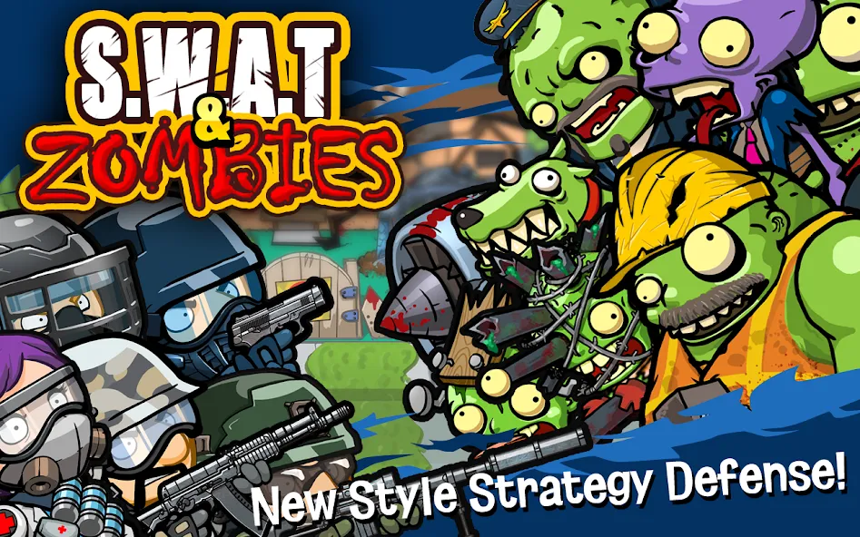 SWAT and Zombies Season 2 (СВАТ) [МОД: Все открыто, Дополнительные деньги и Меню MOD] Screenshot 1