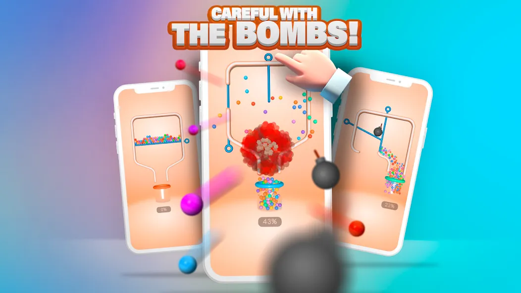 Pull the Pin (Пул зе пин) [МОД: Меню, Бесконечные монеты и Открытые уровни] Screenshot 3