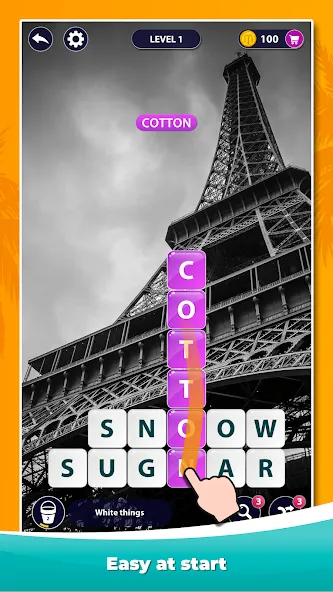 Word Surf - Word Game (Ворд Серф) [МОД: Деньги, Монеты и Меню MOD] Screenshot 1