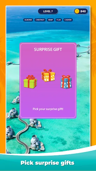 Word Surf - Word Game (Ворд Серф) [МОД: Деньги, Монеты и Меню MOD] Screenshot 4