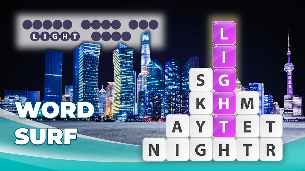 Word Surf - Word Game (Ворд Серф) [МОД: Деньги, Монеты и Меню MOD] Screenshot 5
