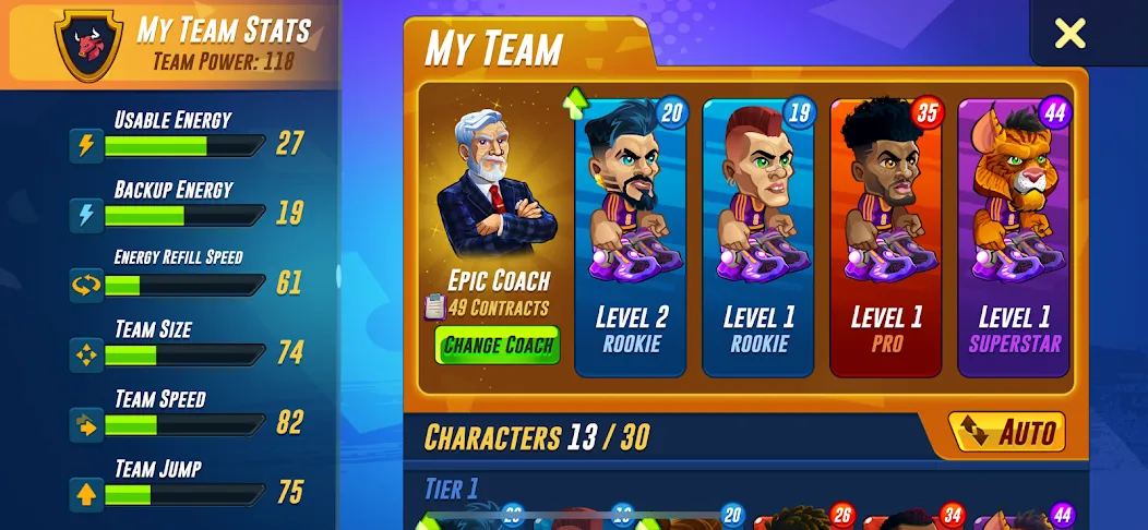 Basketball Arena: Online Game (Баскетбольная арена) [МОД: Много денег, Монет и Все открыто] Screenshot 4