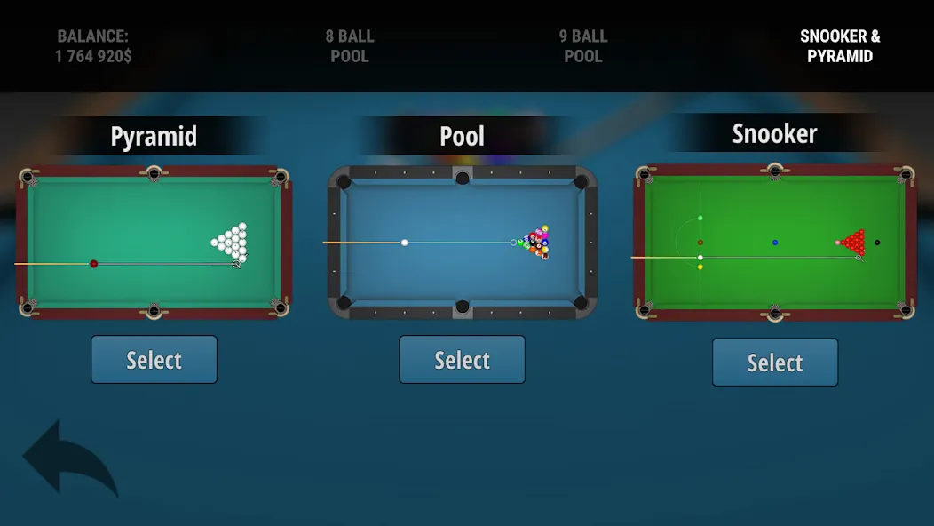 Pool Online - 8 Ball, 9 Ball (Пул Онлайн) [МОД: Много денег, Монет и Все открыто] Screenshot 3