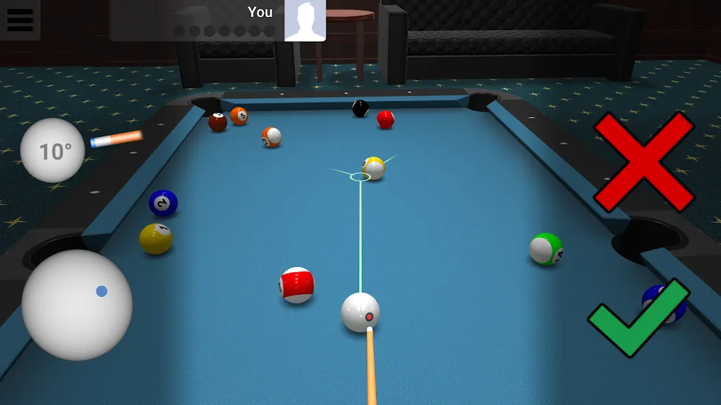 Pool Online - 8 Ball, 9 Ball (Пул Онлайн) [МОД: Много денег, Монет и Все открыто] Screenshot 5