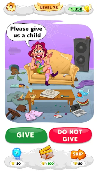 Help Me: Tricky Brain Puzzles (Хелп Ми) [МОД: Много денег, Монет и Все открыто] Screenshot 2