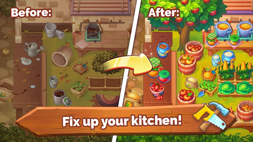 Farming Fever - Cooking game [МОД: Деньги, Монеты и Меню MOD] Screenshot 2