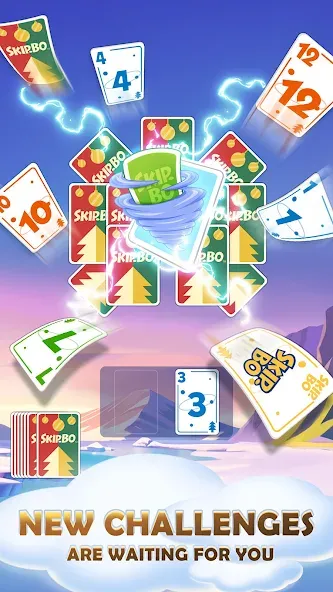 Skip-Bo (кип) [МОД: Деньги, Монеты и Меню MOD] Screenshot 3