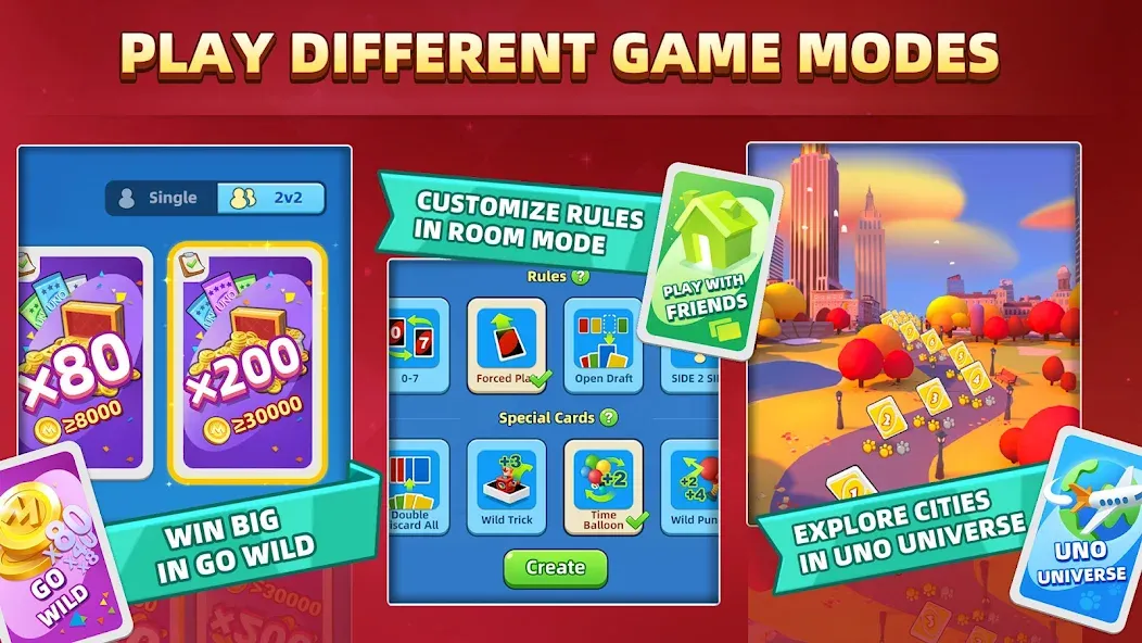 UNO!™ [МОД: Много монет, Открытые уровни и Мега MOD] Screenshot 3