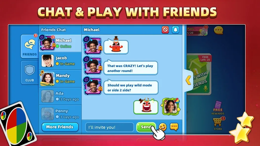 UNO!™ [МОД: Много монет, Открытые уровни и Мега MOD] Screenshot 5