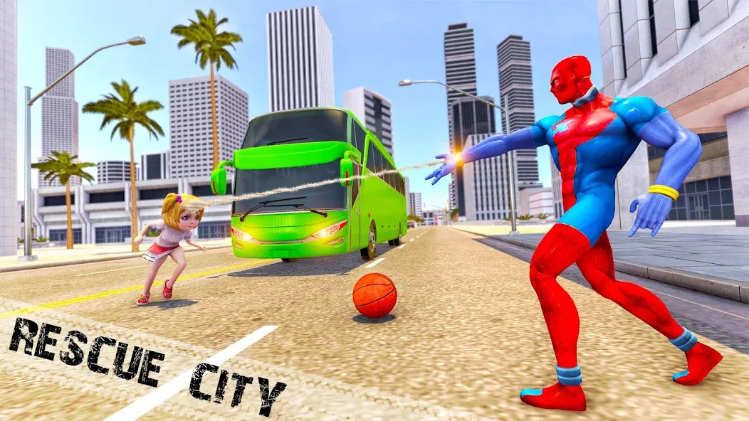 Flying Superhero Robot Games (Флайинг Супергерой Робот Игры) [МОД: Много монет, Открытые уровни и Мега MOD] Screenshot 5