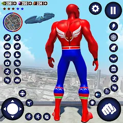 Скачать Flying Superhero Robot Games (Флайинг Супергерой Робот Игры) [МОД: Много монет, Открытые уровни и Мега MOD] | Взлом Flying Superhero Robot Games на Андроид