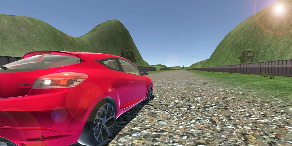 Megane Drift Simulator (Мегане Дрифт Симулятор) [МОД: Деньги, Монеты и Меню MOD] Screenshot 1