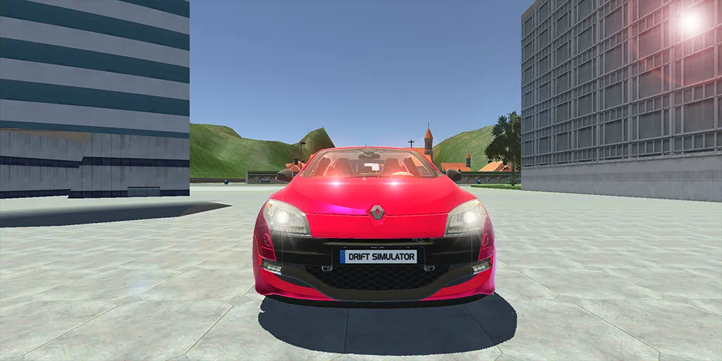 Megane Drift Simulator (Мегане Дрифт Симулятор) [МОД: Деньги, Монеты и Меню MOD] Screenshot 2