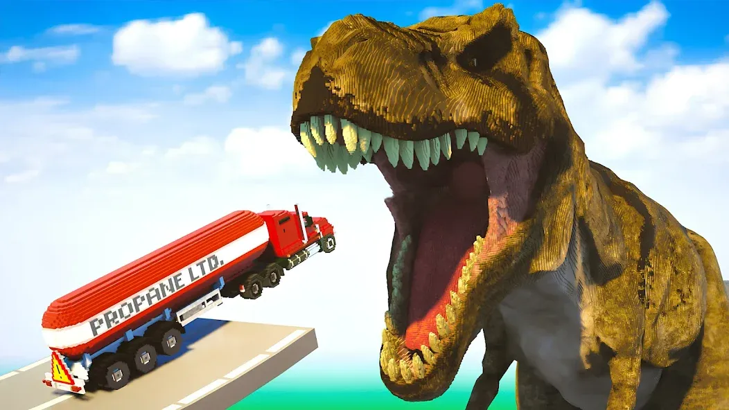 Stunt Car Crash (Стант Кар Краш) [МОД: Деньги, Монеты и Меню MOD] Screenshot 1