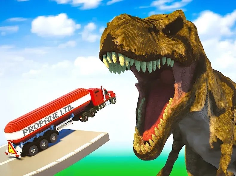 Stunt Car Crash (Стант Кар Краш) [МОД: Деньги, Монеты и Меню MOD] Screenshot 4