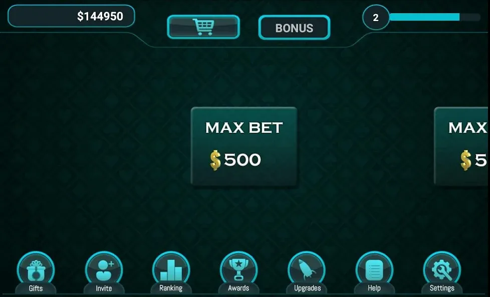 Let It Ride Poker [МОД: Меню, Бесконечные монеты и Открытые уровни] Screenshot 3