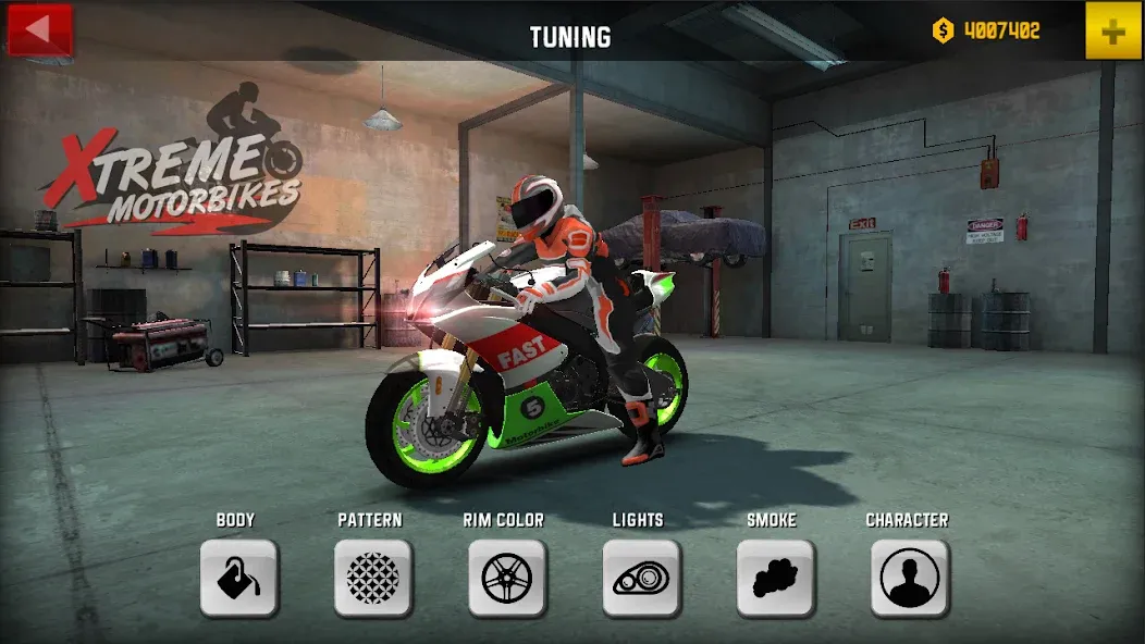 Xtreme Motorbikes (Экстрим моторбайкс) [МОД: Бесконечные деньги, Монеты и Мега MOD] Screenshot 1