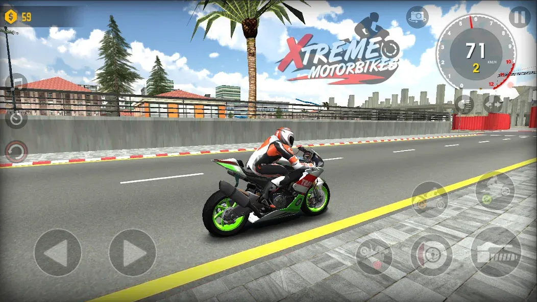 Xtreme Motorbikes (Экстрим моторбайкс) [МОД: Бесконечные деньги, Монеты и Мега MOD] Screenshot 2