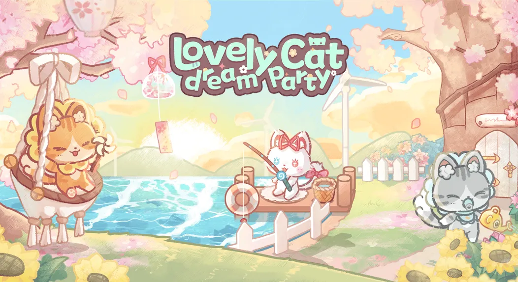 Lovely cat dream party (Лавли кэт дрим пати) [МОД: Много денег, Монет и Все открыто] Screenshot 5