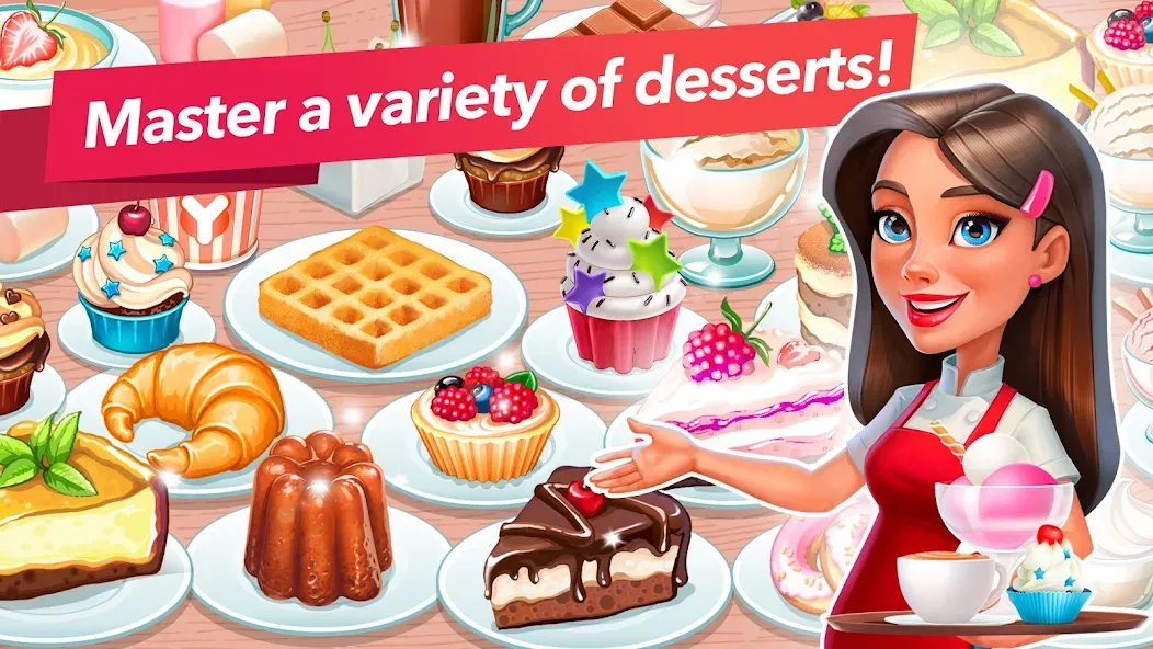 My Cafe — Restaurant Game [МОД: Бесконечные деньги, Монеты и Мега MOD] Screenshot 5