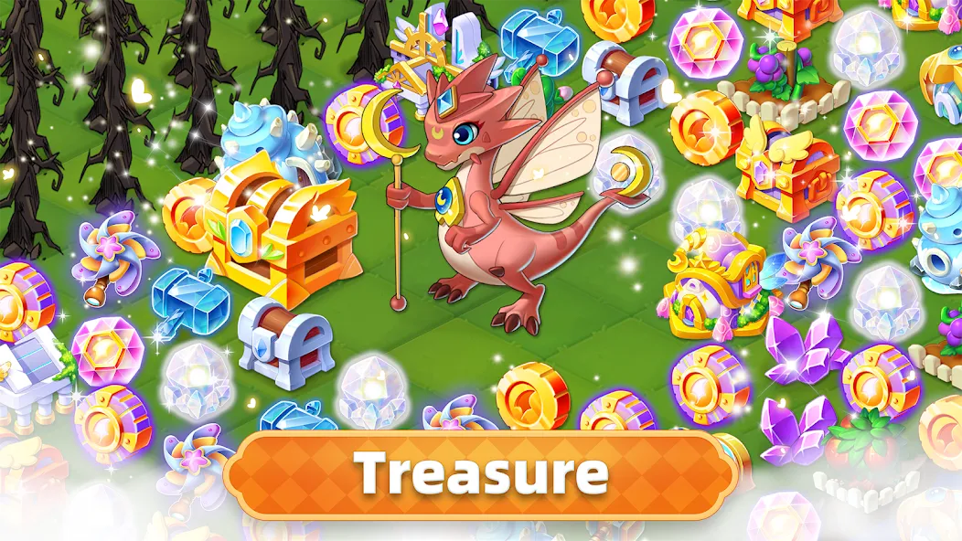 Merge Legends: Dragon Island (Мердж Легендс) [МОД: Много монет, Открытые уровни и Мега MOD] Screenshot 3