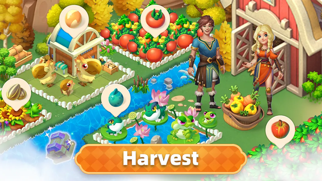 Merge Legends: Dragon Island (Мердж Легендс) [МОД: Много монет, Открытые уровни и Мега MOD] Screenshot 4