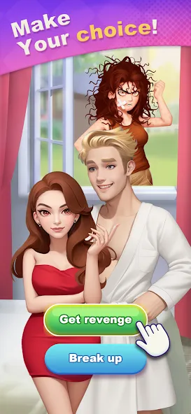 Merge Lover: Story & Makeover (Мердж Ловер) [МОД: Все открыто, Дополнительные деньги и Меню MOD] Screenshot 1
