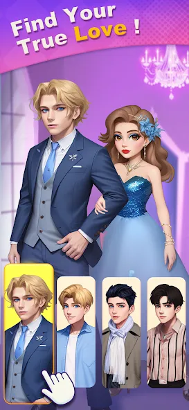 Merge Lover: Story & Makeover (Мердж Ловер) [МОД: Все открыто, Дополнительные деньги и Меню MOD] Screenshot 3