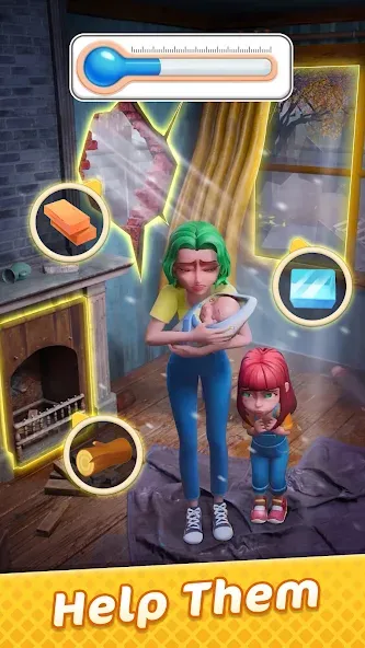 Gossip Harbor®: Merge & Story (Госсип Харбор) [МОД: Все открыто, Дополнительные деньги и Меню MOD] Screenshot 2