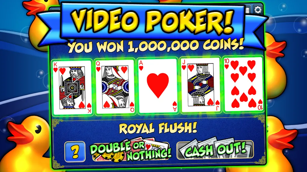 Lucky Duck Slots (Лаки Дак Слотс) [МОД: Много денег, Монет и Все открыто] Screenshot 2