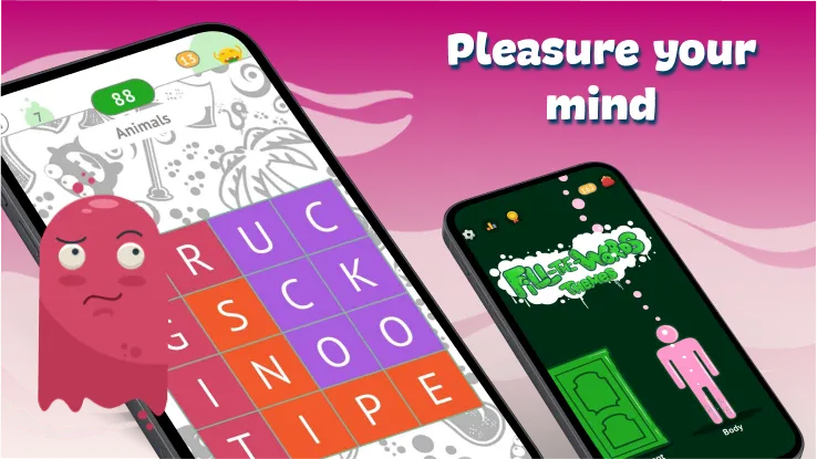 Fill The Words: Themes search [МОД: Деньги, Монеты и Меню MOD] Screenshot 4