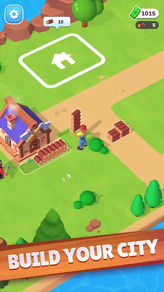 Town Mess - Building Adventure (Таун Месс) [МОД: Все открыто, Дополнительные деньги и Меню MOD] Screenshot 1