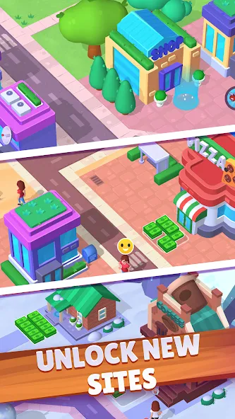 Town Mess - Building Adventure (Таун Месс) [МОД: Все открыто, Дополнительные деньги и Меню MOD] Screenshot 5