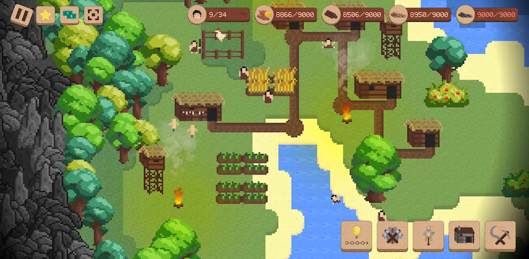 Your Land. WHAT?! [МОД: Все открыто, Дополнительные деньги и Меню MOD] Screenshot 1