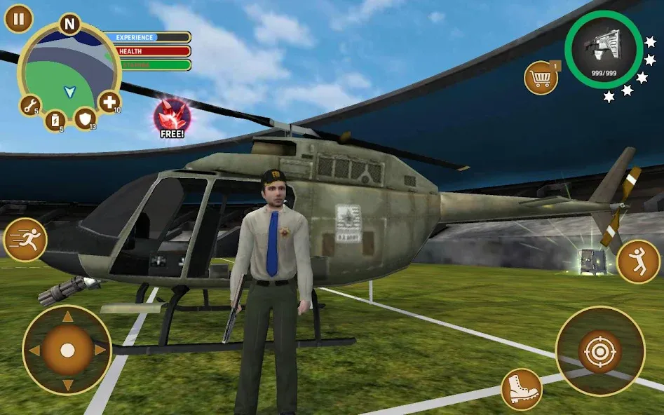 Miami Crime Police (Майами Крайм Полис) [МОД: Бесконечные деньги, Монеты и Мега MOD] Screenshot 1