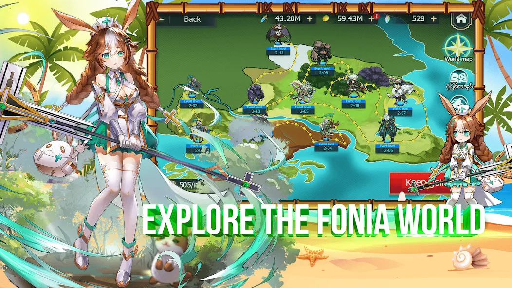 Eternal Heroes : 1088 Draw (Итрнал Хироес) [МОД: Много монет, Открытые уровни и Мега MOD] Screenshot 4