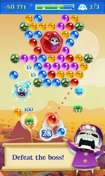 Bubble Witch 2 Saga (Бабл Витч 2 Сага) [МОД: Все открыто, Дополнительные деньги и Меню MOD] Screenshot 2