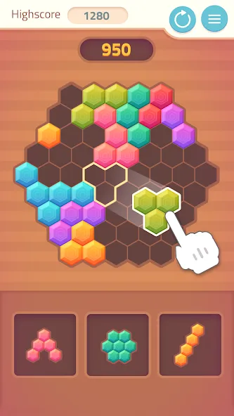 Triangles & Blocks (Полиблок) [МОД: Бесконечные деньги, Монеты и Мега MOD] Screenshot 4