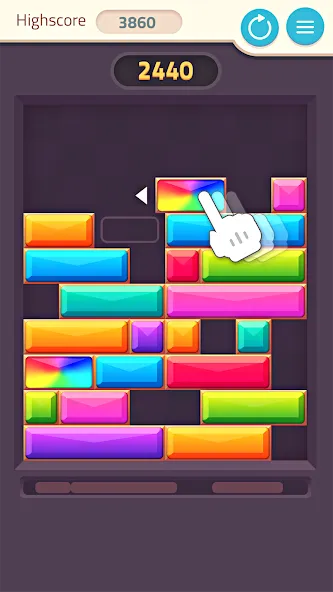 Triangles & Blocks (Полиблок) [МОД: Бесконечные деньги, Монеты и Мега MOD] Screenshot 5