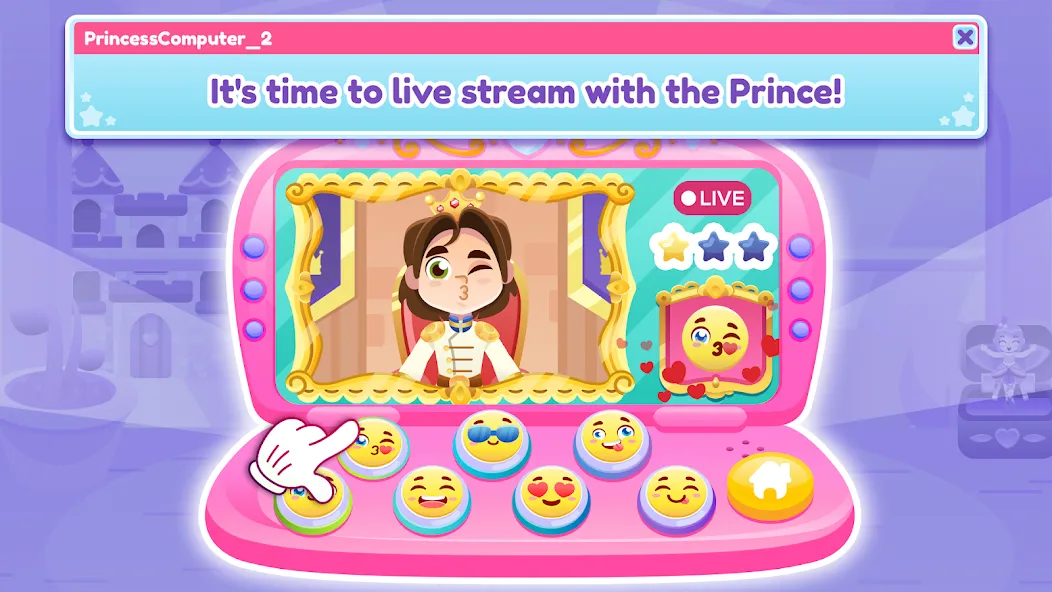 Princess Computer 2 Girl Games [МОД: Много монет, Открытые уровни и Мега MOD] Screenshot 3