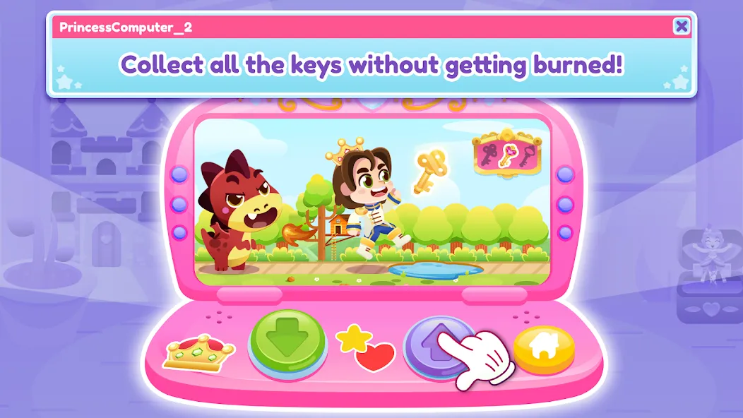 Princess Computer 2 Girl Games [МОД: Много монет, Открытые уровни и Мега MOD] Screenshot 4