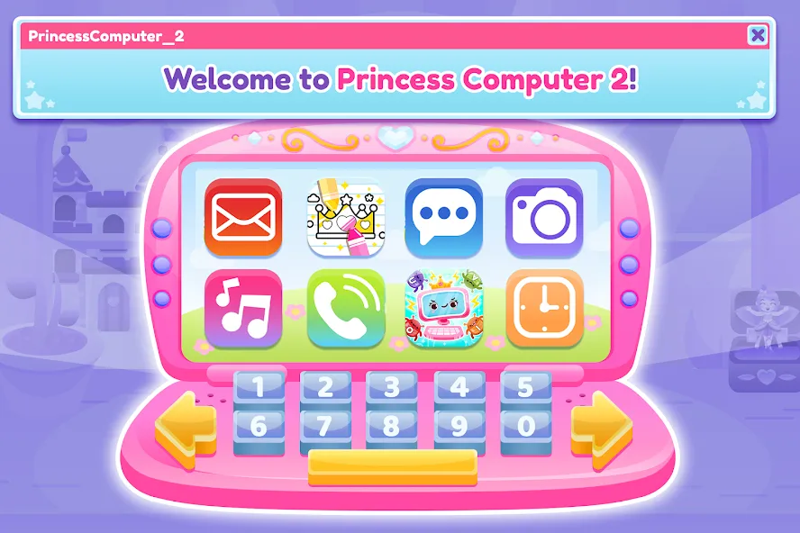 Princess Computer 2 Girl Games [МОД: Много монет, Открытые уровни и Мега MOD] Screenshot 5