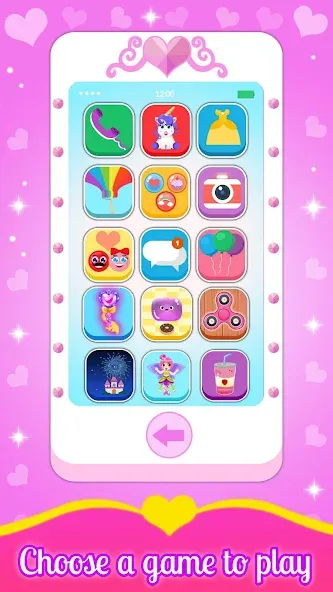 Baby Princess Phone [МОД: Бесконечные деньги, Монеты и Мега MOD] Screenshot 1