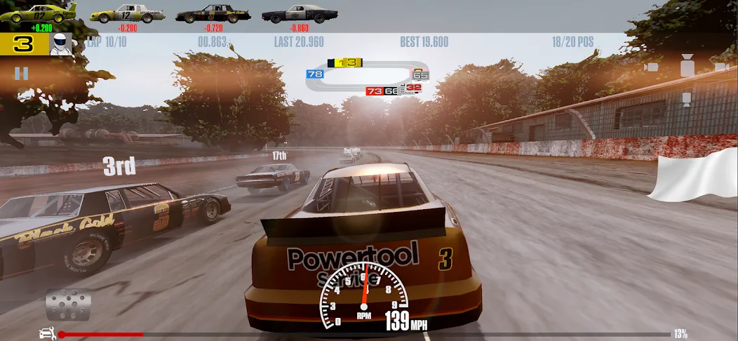 Stock Car Racing (ток Кар Гонки) [МОД: Меню, Бесконечные монеты и Открытые уровни] Screenshot 1