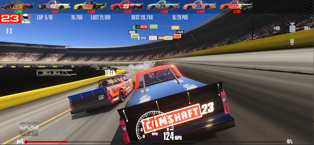 Stock Car Racing (ток Кар Гонки) [МОД: Меню, Бесконечные монеты и Открытые уровни] Screenshot 3