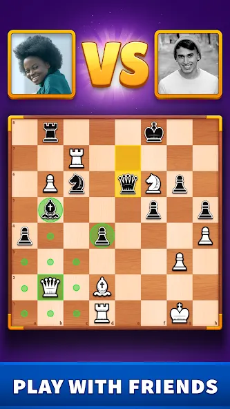 Chess Clash: Online & Offline [МОД: Деньги, Монеты и Меню MOD] Screenshot 1