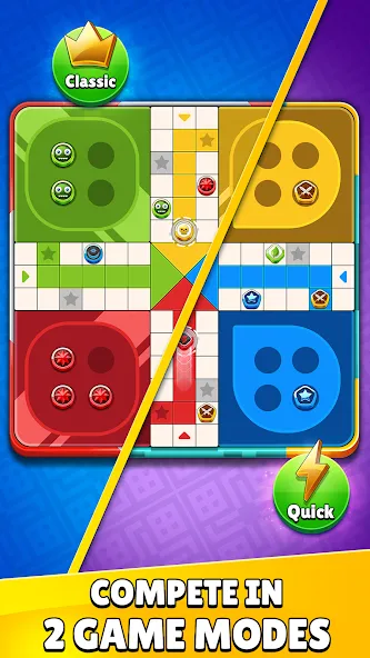 Ludo Party : Dice Board Game (Лудо Пати) [МОД: Бесконечные деньги, Монеты и Мега MOD] Screenshot 2