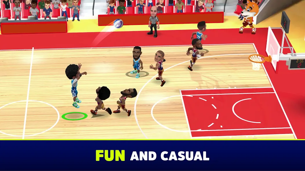 Mini Basketball (Мини баскетбол) [МОД: Много денег, Монет и Все открыто] Screenshot 1