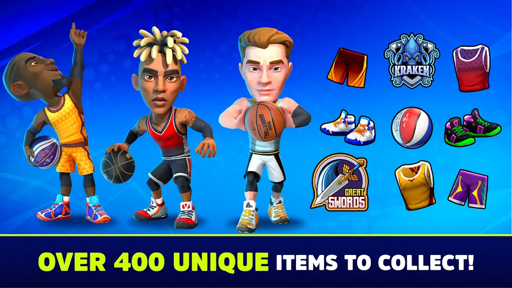Mini Basketball (Мини баскетбол) [МОД: Много денег, Монет и Все открыто] Screenshot 5