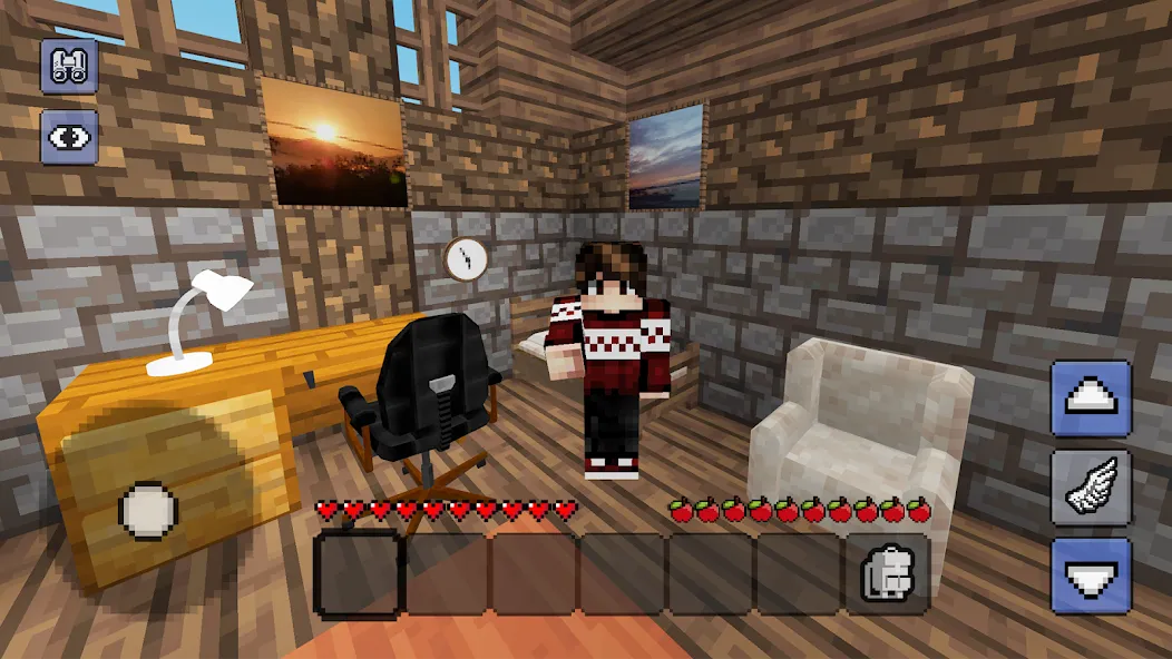 Megacraft - Block Craft (Мегакрафт) [МОД: Все открыто, Дополнительные деньги и Меню MOD] Screenshot 1